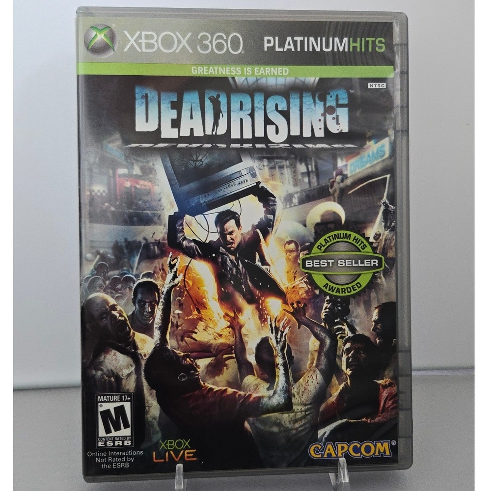 Dead Rising (Microsoft Xbox 360, 2006) Platinum Hits CIB Authentic TESTED